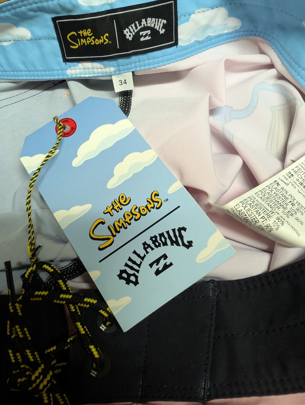 The Simpsons x Billabong "Family Couch" Pro Boardshorts *Limited Edition* NWT - Picture 15 of 16